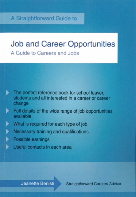 Job And Career Opportunities: A Straightforward Guide