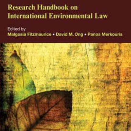 Research Handbook on International Environmental Law