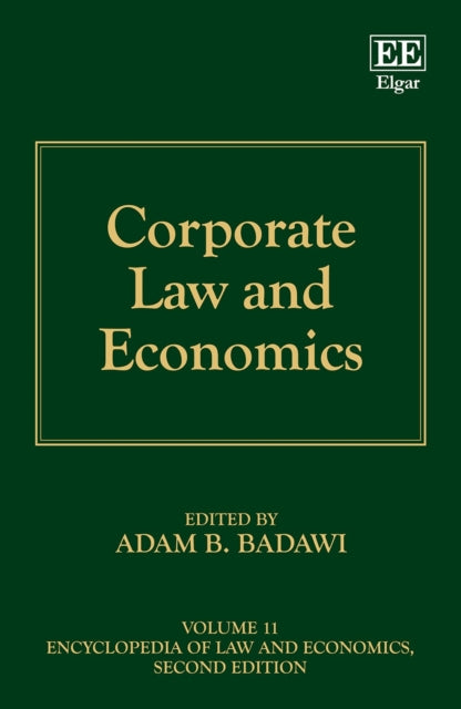 Corporate Law and Economics