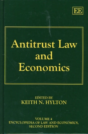 Antitrust Law and Economics