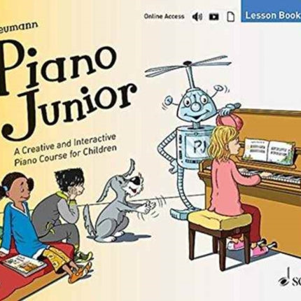 Piano Junior - Lesson Book 1: A Creative and Interactive Piano Course for Children