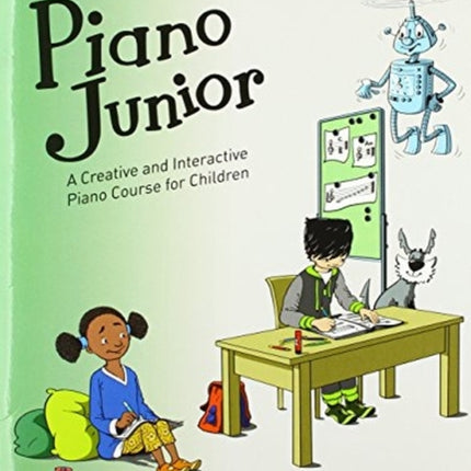 Piano Junior Theory Book A Creative and Interactive Piano Course for Children Includes Downloadable Audio