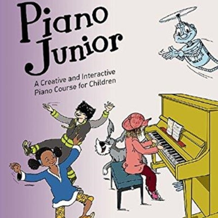 Piano Junior: Lesson Book 4: A Creative and Interactive Piano Course for Children: 4