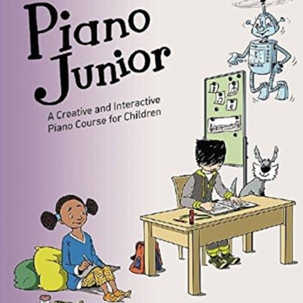 Piano Junior: Theory Book 4: A Creative and Interactive Piano Course for Children: 4