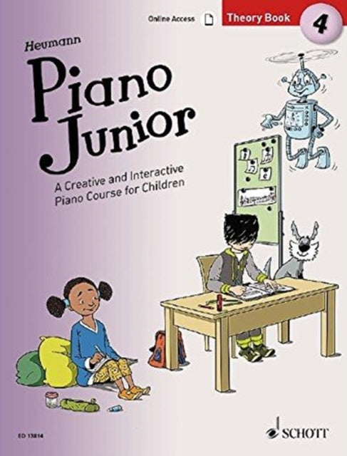 Piano Junior: Theory Book 4: A Creative and Interactive Piano Course for Children: 4