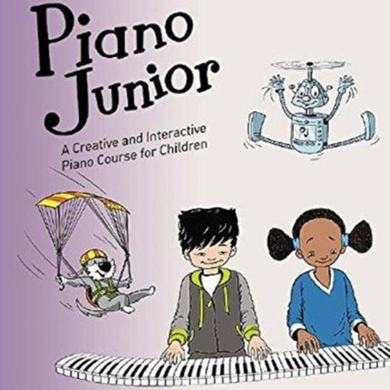 Piano Junior: Duet Book 4: A Creative and Interactive Piano Course for Children: 4