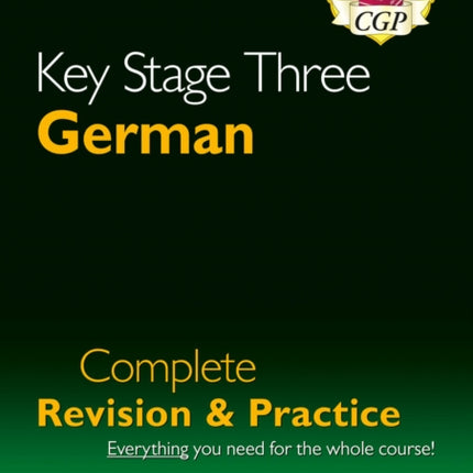 KS3 German Complete Revision  Practice with Free