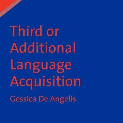 Third or Additional Language Acquisition
