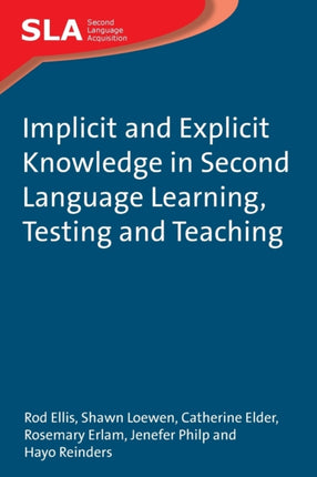 Implicit and Explicit Knowledge in Second