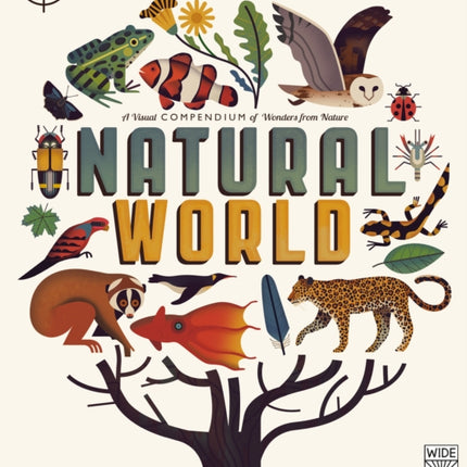 Curiositree: Natural World: A Visual Compendium of Wonders from Nature - Jacket unfolds into a huge wall poster!