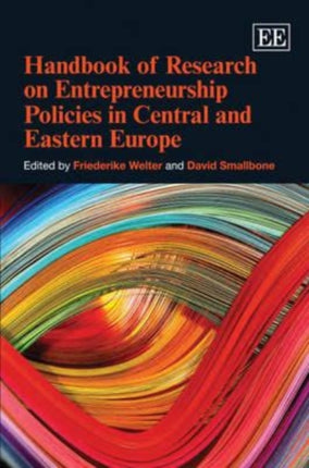 Handbook of Research on Entrepreneurship Policies