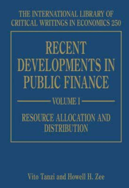 Recent Developments in Public Finance