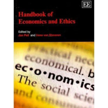 Handbook of Economics and Ethics