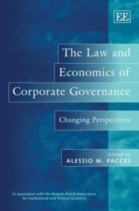 The Law and Economics of Corporate Governance: