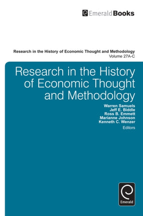 Research in the History of Economic Thought and Methodology Part A B  C