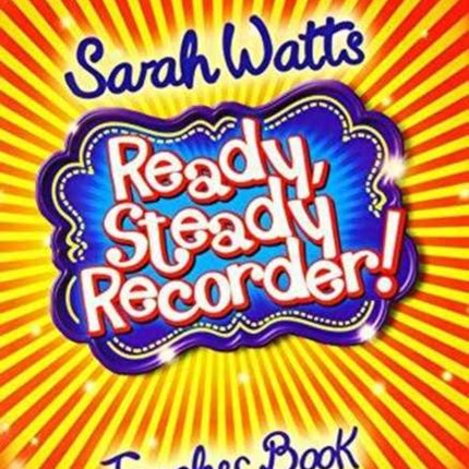 Ready Steady Recorder  Teacher Book