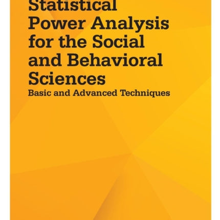 Statistical Power Analysis for the Social and