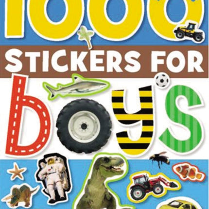 1000 Stickers for Boys