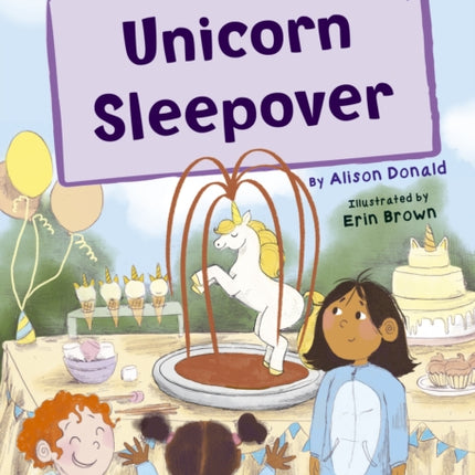 Unicorn Sleepover: (Purple Early Reader)