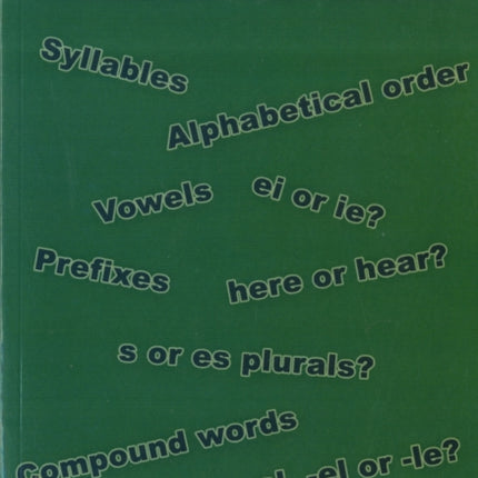 A Useful Spelling Handbook For Adults