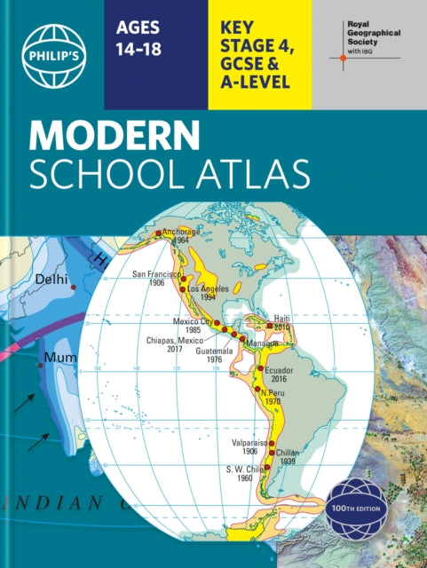 Philip's RGS Modern School Atlas: 100th edition