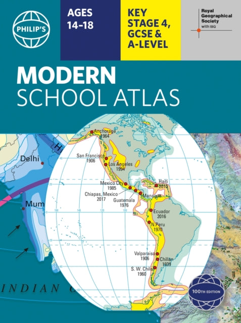 Philip's RGS Modern School Atlas: 100th edition