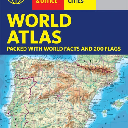 Philip's RGS World Atlas (A4): with Global Cities, Facts and Flags