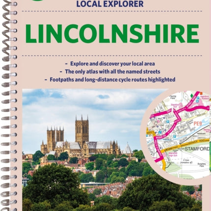 Philip's Local Explorer Street Atlas Lincolnshire