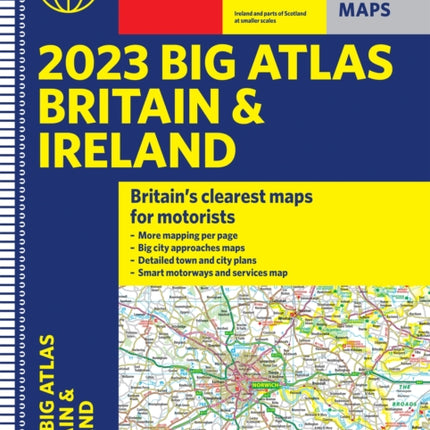 2023 Philips Big Road Atlas Britain and Ireland