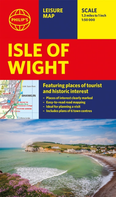 Philip's Isle of Wight Leisure & Tourist Map: Leisure and Tourist Map