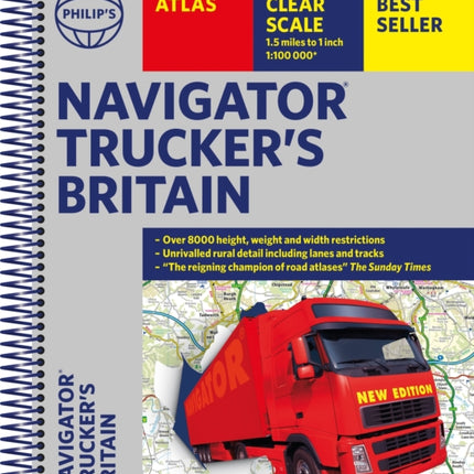 Philip's Navigator Trucker's Britain: Spiral