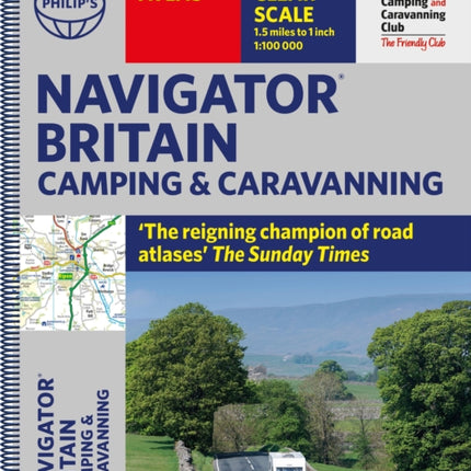 Philip's Navigator Camping and Caravanning Atlas of Britain