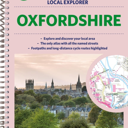 Philip's Local Explorer Street Atlas Oxfordshire