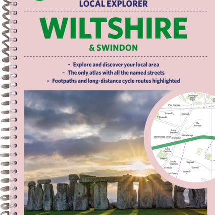 Philip's Local Explorer Street Atlas Wiltshire and Swindon