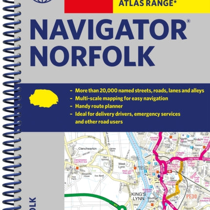 Philip's Navigator Street Atlas Norfolk