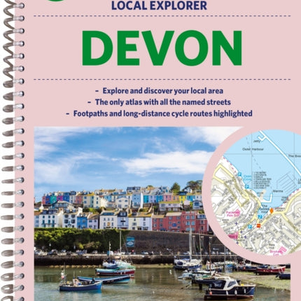 Philip's Local Explorer Street Atlas Devon