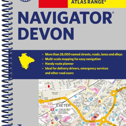 Philip's Navigator Street Atlas Devon