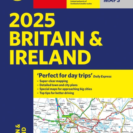 2025 Philips Road Atlas Britain and Ireland