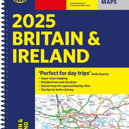 2025 Philips Road Atlas Britain and Ireland