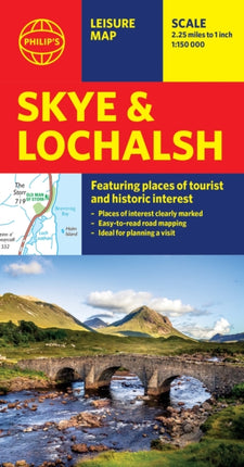 Philips Skye and Lochalsh Leisure and Tourist Map