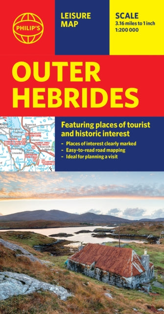 Philips Outer Hebrides Leisure and Tourist Map