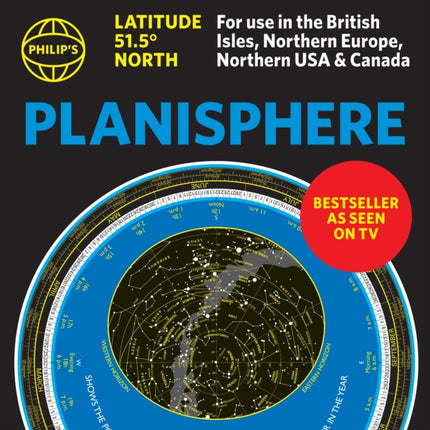Philips Planisphere Latitude 51.5 North