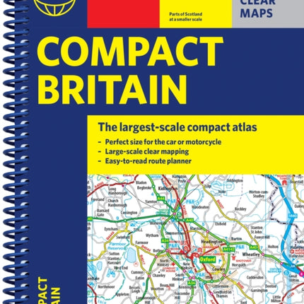 Philips Compact Britain Road Atlas