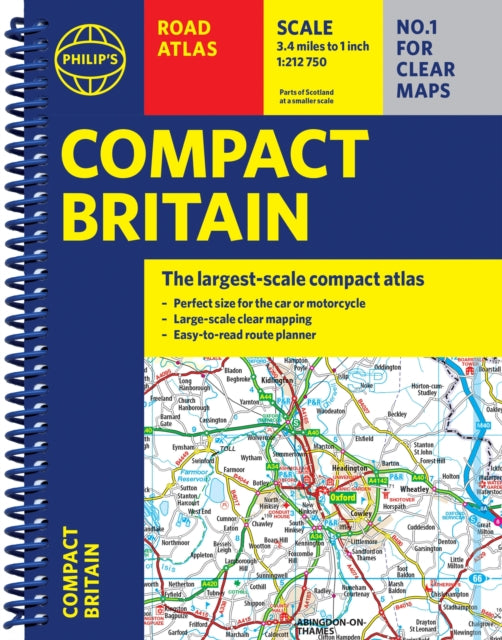 Philips Compact Britain Road Atlas