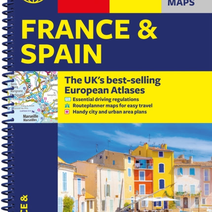 Philips France and Spain Road Atlas