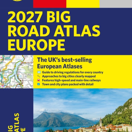 Philips 2027 Big Road Atlas of Europe
