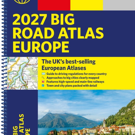 Philips 2027 Big Road Atlas of Europe