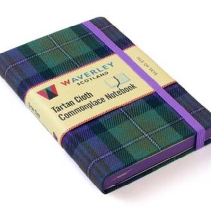 Waverley (M): Isle of Skye Tartan Cloth Commonplace Notebook