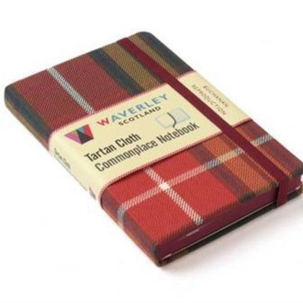 Waverley (M): Buchanan Tartan Cloth Commonplace Notebook