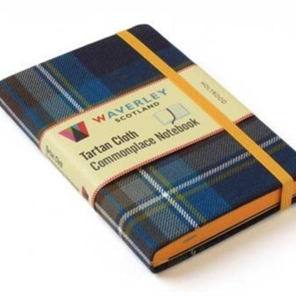 Waverley (M): Holyrood Tartan Cloth Commonplace Notebook